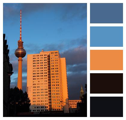 Alexanderplatz Television Tower Berlin Image